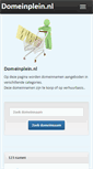 Mobile Screenshot of domeinplein.nl